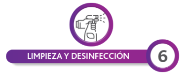 LIMPIEZA Y DESINFECCIÓN